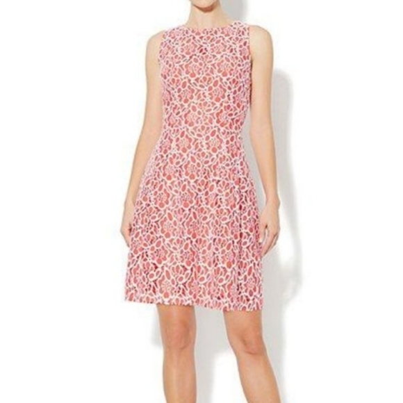 Eva Mendes Embroidered Floral Lace Dress - Picture 4 of 5